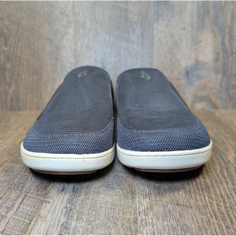 Olukai Nohea Mesh Slip-On All Weather Lightweight Sneaker Men's 8.5 Navy Blue